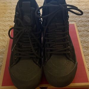 Vans Kids Black Boots